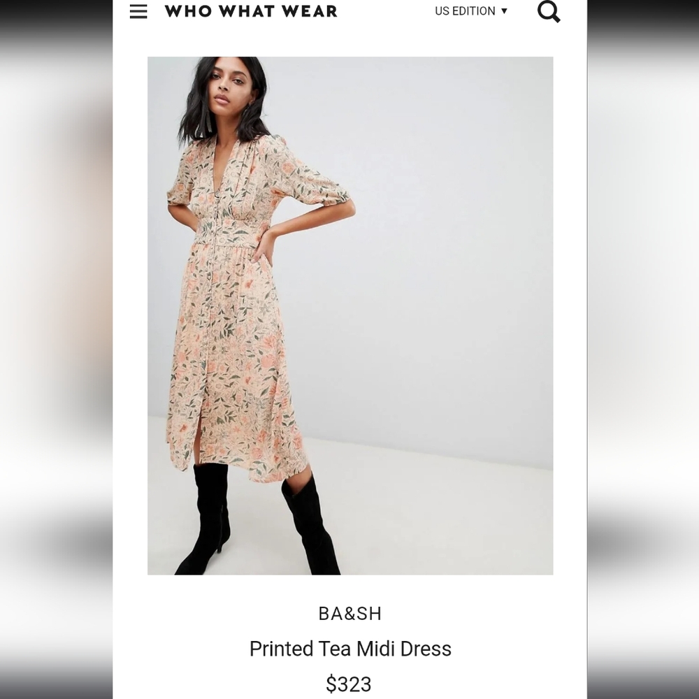 Ba&sh Tea Midi Dress